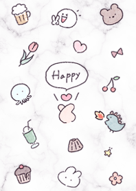 Finger Heart and Marble4 Greige02_2