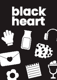 black heart :|