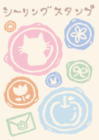 sealing stamp dull color