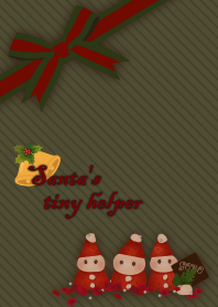 Santa's tiny helper 01 + green