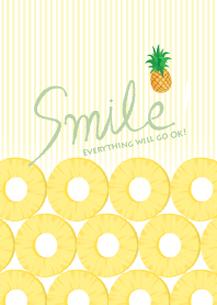 smile pineapple stripe J