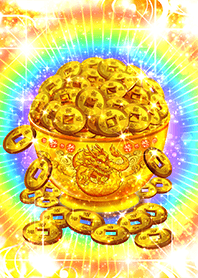 金運が満ち溢れる「金運の壺」