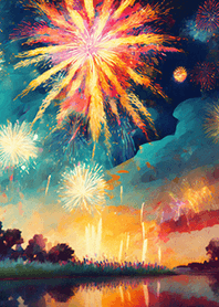 Beautiful Fireworks Theme#770