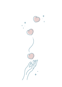 simple cute pink peach