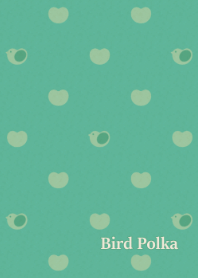 Bird Polka[Blue Green]