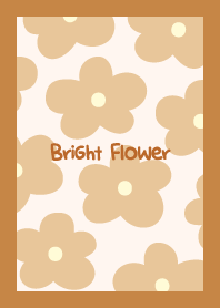 Bright Flower - Caramel