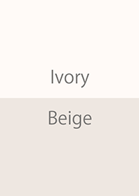 Ivory & Beige Simple design