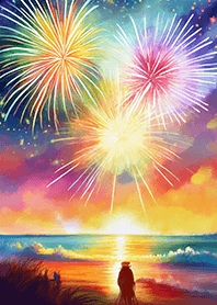 Beautiful Fireworks Theme#232