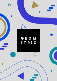 Geometric GAINSBORO WHITE 2