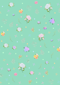 Little Flowers_Green 05w