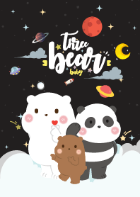 Three Bears Baby Black