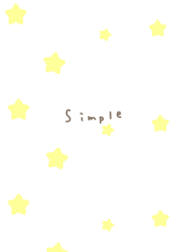 White and yellow star pattern.