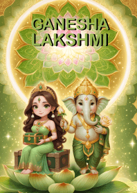 พระพิฆเนศ&พระแม่ลักษมี รวย,มั่งคั่ง