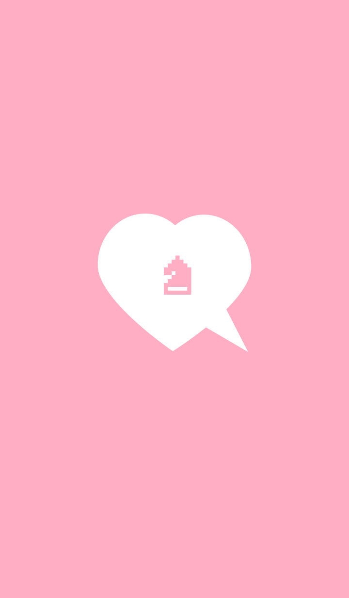 horse simple theme(pink1)