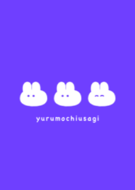cute mochi rabbit.(white1-09)