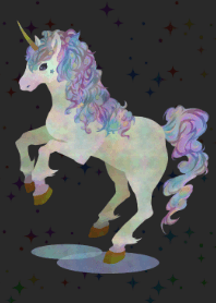 Happy dream unicorn