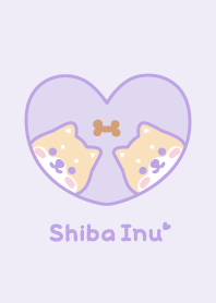 Shiba Inu Bone - Purple