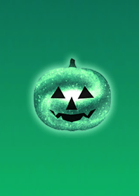 Galaxy Halloween Blue Green