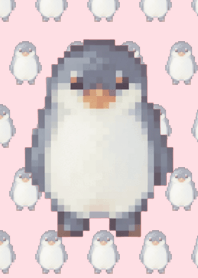 Tema Pola Penguin PixelPink|03
