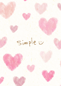 Watercolor heart simplicity14