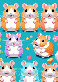 Banyak sekali hamster! 7