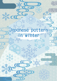 Japanese pattern in winter