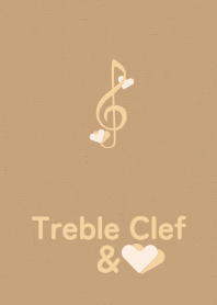 Treble Clef&heart toast