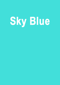 簡約天空藍