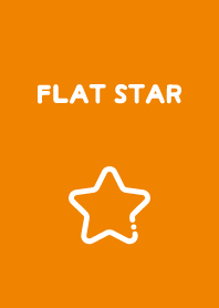 FLAT STAR / Orange