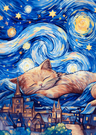 A kitten sleeping soundly at night2