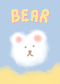 Bear on sky