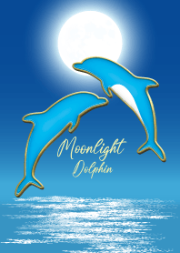 Enamel Pin Moonlight Dolphin 73