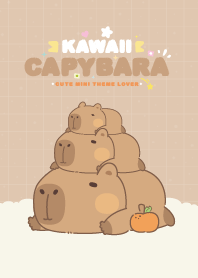 Capybara Kawaii : Pastel