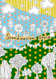 Cute Scandinavian simple pattern15