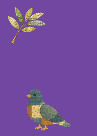 I love peace on purple