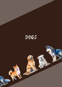 brown 元気な犬たち2