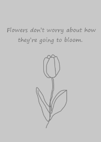 art tulip (dusty gray)