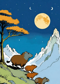 Ukiyo-e - Capybara 5B6B3b