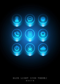 BLUE LIGHT ICON THEME 2