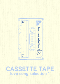 Cassettetape_love Hidrange blue
