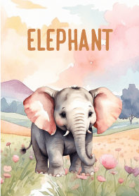 Elephant In Flower Theme2 (JP)