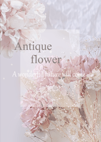 gentle antique dried flower1.
