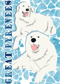 Great pyrenees Water surface