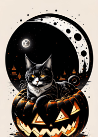 halloween cat b88DF2