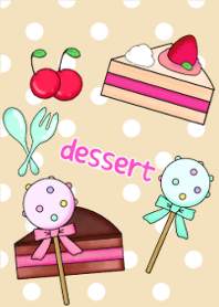 Theme cute dessert mamama-chin