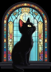 Colored Sunshine and Cat 2