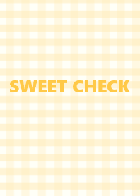 SWEET CHECK -ORANGE-