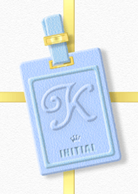 Initial K / Blue Leather
