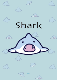 水色 : シンプルなサメの着せ替え
