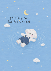Floating in the Starry Pool